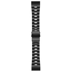 Per Garmin Fenix 7 Pro 47mm cinturino in lega di titanio a sgancio rapido (nero)