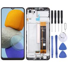 Schermo LCD originale per Samsung Galaxy M23 SM-M236B Digitizer Assemblaggio completo con cornice