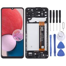 Schermo LCD originale per Samsung Galaxy A13 SM-A137F Digitizer Assemblaggio completo con cornice