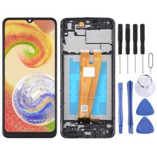 Schermo LCD originale per Samsung Galaxy A04 SM-A045F Digitizer Assemblaggio completo con cornice