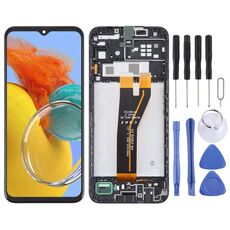 Schermo LCD originale per Samsung Galaxy M14 SM-M146B Digitizer Assemblaggio completo con cornice