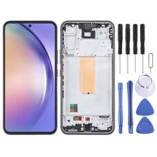 Schermo LCD originale per Samsung Galaxy A54 SM-A546B Digitizer Assemblaggio completo con cornice