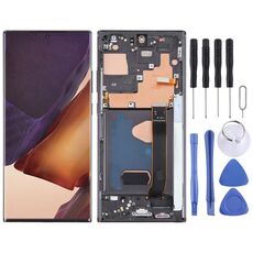 Schermo LCD OLED per Samsung Galaxy Note20 Ultra 5G SM-N986B Digitizer Assemblaggio completo con cornice
