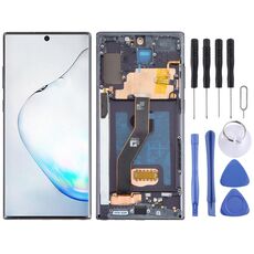 Schermo LCD OLED per Samsung Galaxy Note10+ SM-N975 Digitizer Assemblaggio completo con cornice