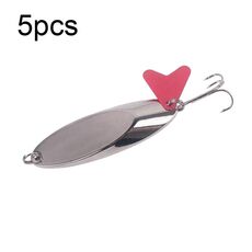 5 pezzi 18 g 6 cm ad angolo retto taglio obliquo paillettes esca finta d'acqua dolce a lancio lungo