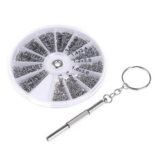 600 pezzi micro occhiali occhiali da sole orologio occhiali custodia kit di riparazione crepa kit di attrezzi con cacciavite