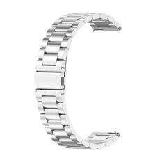 Per Huawei Watch 4/4 Pro cinturino in acciaio inossidabile con tre perline (argento)