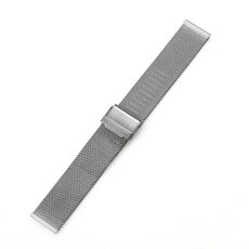 Per Huawei Watch 4/4 Pro Milan cinturino in maglia di acciaio con doppia fibbia (argento)