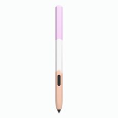 Custodia protettiva per penna in silicone liquido arcobaleno per Samsung Galaxy Tab S7 LOVE MEI (viola)
