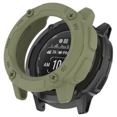 Custodia protettiva per orologio Garmin Instinct 2X Armor Hollow (verde)