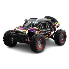 JJR/C Q141B Brushless 4WD Camion del deserto con telecomando ad alta velocità (viola)