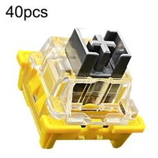 40 pezzi tastiera meccanica hot swap personalizzata albero a 3 pin (albero argento)