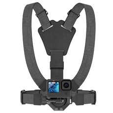 STARTRC Action Camera Staffa magnetica a sgancio rapido POV View Cinturino toracico (nero)