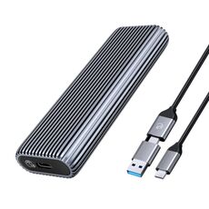 Custodia SSD ORICO AM2C3-G2 M.2 NVME (grigio)