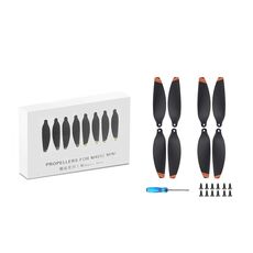 Per DJI Mavic Mini 4726F Wing Propeller Blade Drone Accessories, Spec: 2pairs Orange Edge