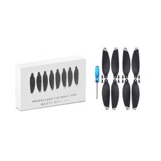 Per DJI Mavic Mini 4726F Wing Propeller Blade Drone Accessories, Spec: 2pairs Silver Edge