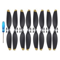 Per DJI Mavic Mini 4726F Wing Propeller Blade Drone Accessories, Spec: 4pairs Golden Edge