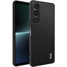 Per Sony Xperia 1 V imak serie LX-5 PC + custodia in TPU con protezione per lo schermo (trama incrociata)