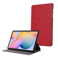 Per Samsung Galaxy Tab S6 Lite P610 TPU Flip Tablet Custodia protettiva in pelle (rosso)