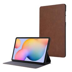 Per Samsung Galaxy Tab S6 Lite P610 TPU Flip Tablet Custodia protettiva in pelle (marrone)