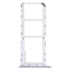 Per Samsung Galaxy A14 4G SM-A145P Vassoio per scheda SIM originale + Vassoio per scheda SIM + Vassoio per scheda Micro SD (Argento)