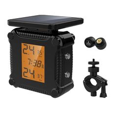 Sensore ad alta precisione con schermo a colori per monitor della pressione dei pneumatici per motociclette M8 Solar