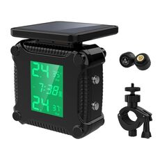 Sensore ad alta precisione con schermo a colori per monitor della pressione dei pneumatici per moto M9 Solar