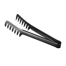 Morsetti per alimenti per ristorante con clip per spaghetti in acciaio inossidabile placcato in titanio, colore: nero