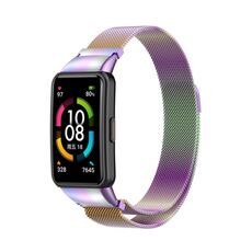 Cinturino per orologio in metallo magnetico per Honor Band 7 Milano (colorato)