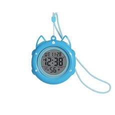 SPOVAN K01 Orologio sportivo elettronico impermeabile luminoso LED per bambini da donna (orologio da tasca blu)