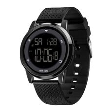 SPOVAN S100 Orologio elettronico impermeabile multifunzionale da uomo (nero)