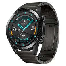 Cinturino per orologio a sgancio rapido in lega di titanio da 46 mm per Huawei Watch GT2 (grigio)