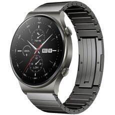 Per Huawei Watch GT 2 Pro One Bead cinturino in lega di titanio (grigio)
