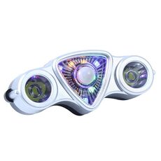9 + 2 LED fanale posteriore per bicicletta ricaricabile MTB Road Bike faro spia (luce colorata + luce bianca)