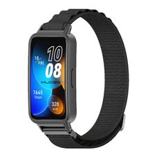 Per cinturino in nylon traspirante Mijobs Huawei Band 8 (nero)