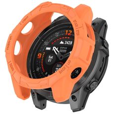Per Garmin Epix Pro 51mm / Fenix 7X / 7X Pro Armored TPU Custodia protettiva per orologio (arancione)