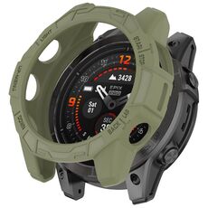 Per Garmin Epix Pro 42mm / Fenix 7S / 7S Pro Armored TPU Custodia protettiva per orologio (verde)