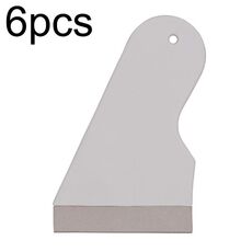20pcs 6x10cm Maniglia Telefono Pellicola Gratta e Vinci Pellicola Strumenti Generali Pellicola Idrogel Debubble Raschietto (Bianco)