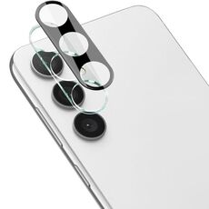 Per Samsung Galaxy S23 FE 5G imak Pellicola per lenti in vetro integrata ad alta definizione Versione nera