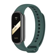 Per cinturino in silicone tinta unita Xiaomi Mi Band 8 Mijobs (blu corvo)