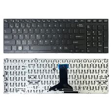 Per tastiera per laptop TOSHIBA A660 / A665 con cornice
