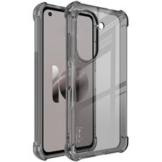 Per Asus Zenfone 10 5G imak Custodia antiurto per telefono Airbag TPU (nero trasparente)