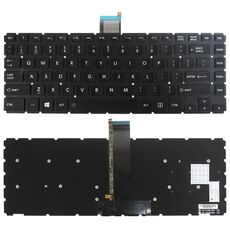 Per TOSHIBA L40-B / L40D-B / L45-B Tastiera retroilluminata per laptop versione USA