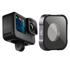Filtro CPL Action Camera Lens Filter per GoPro Hero11 Black / Hero11 Black mini / HERO10 Black / HERO9 Black