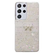 Per Samsung Galaxy S21 Ultra 5G Custodia protettiva per telefono in TPU con motivo a conchiglia (colorata)