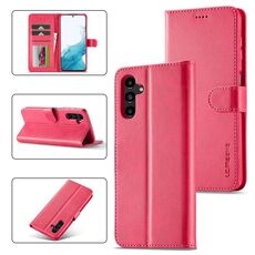 Custodia in pelle per Samsung Galaxy S23 FE 5G LC.IMEEKE (rosso)
