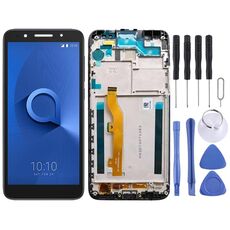 Per Alcatel 1X 2018 5059 5059D Schermo LCD Digitizer Assemblaggio completo con cornice