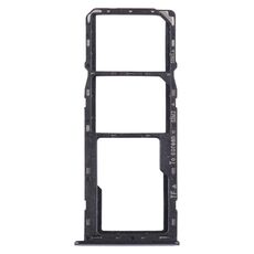 Per Samsung Galaxy A22 5G SM-A226B Vassoio per scheda SIM originale + Vassoio per scheda SIM + Vassoio per scheda Micro SD (Nero)