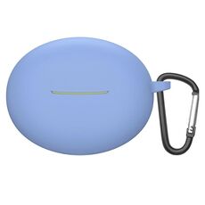 Per Xiaomi Redmi Buds 4 Lite Custodia protettiva per auricolari in TPU antiurto con gancio (cielo blu)