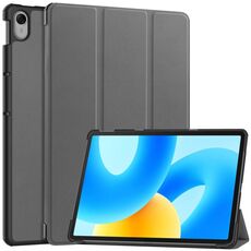 Per Huawei MatePad 11.5 2023 Custer Texture 3-Fold Custodia in pelle per tablet (grigio)
